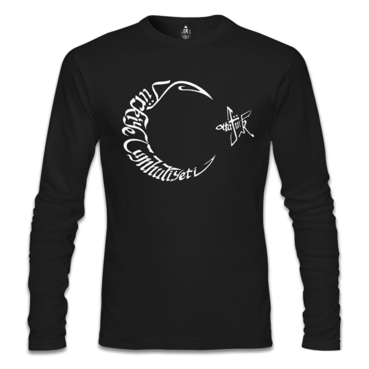 TC Atatürk Siyah Erkek Sweatshirt