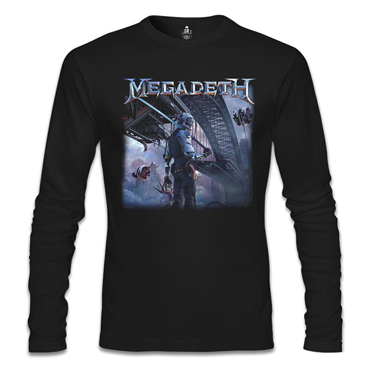 Megadeth - Dystopia Siyah Erkek Sweatshirt
