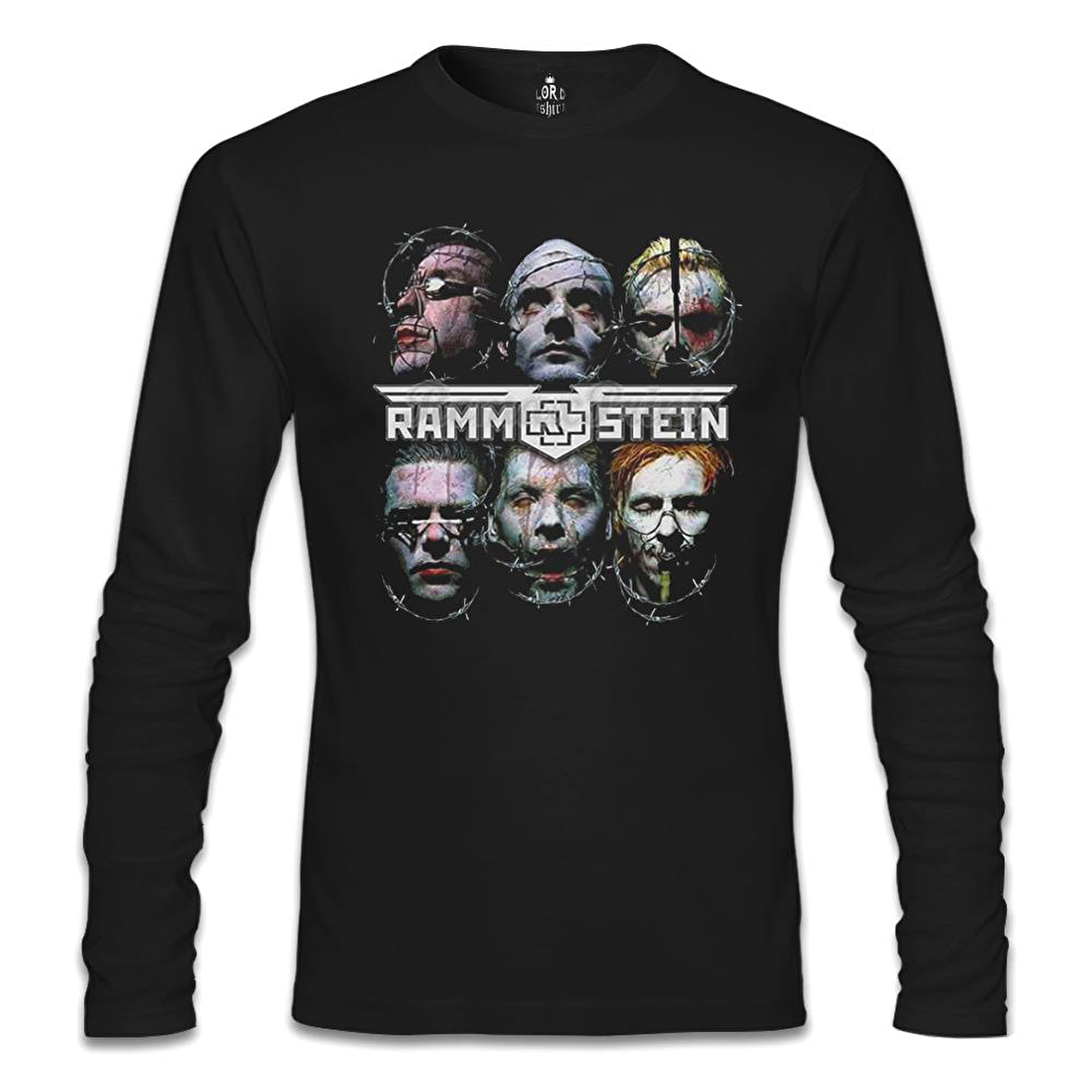 Rammstein - Sehnsucht Grup Siyah Erkek Sweatshirt