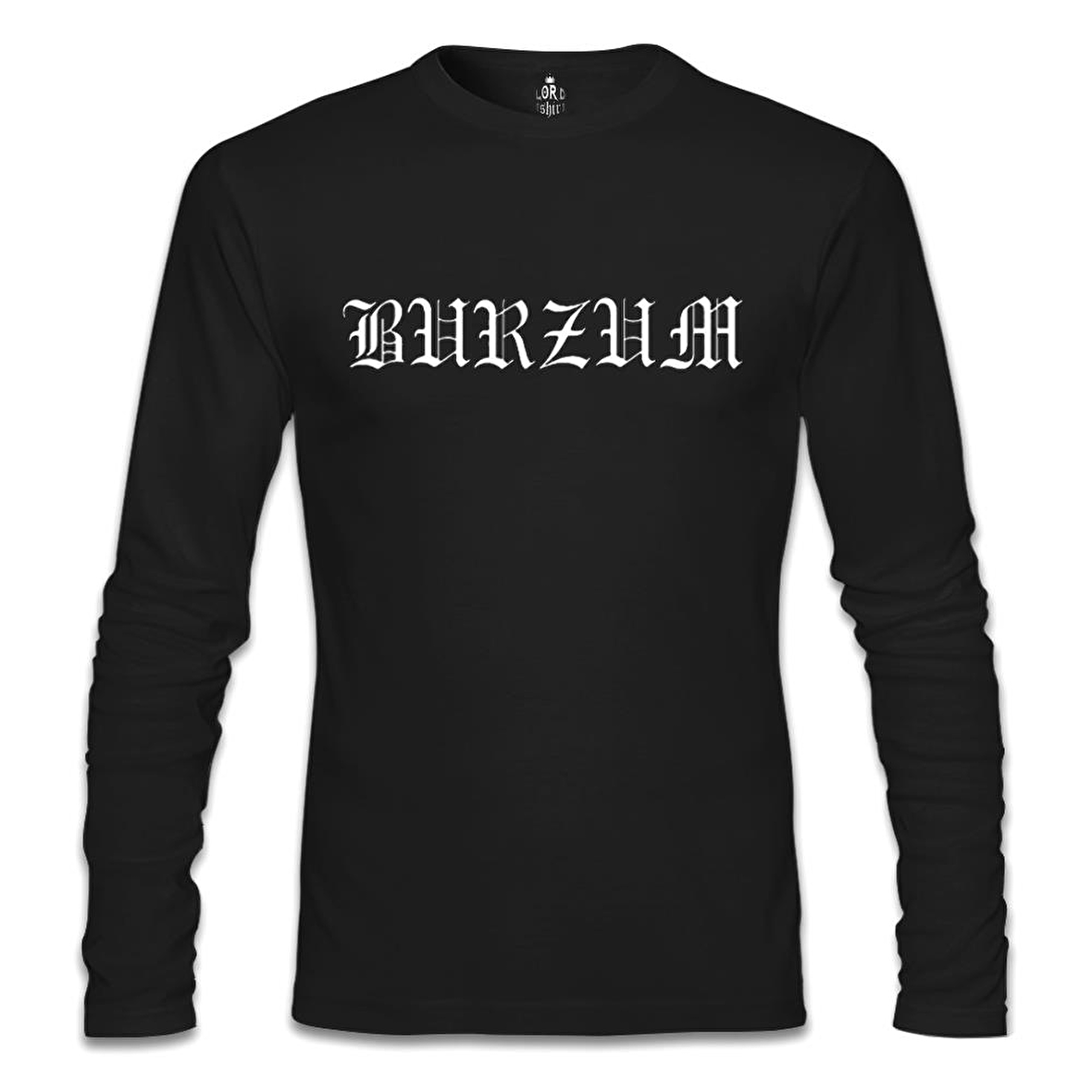 Burzum - Logo Siyah Erkek Sweatshirt