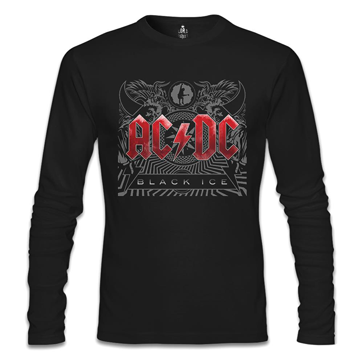 AC DC - Black Ice Siyah Erkek Sweatshirt
