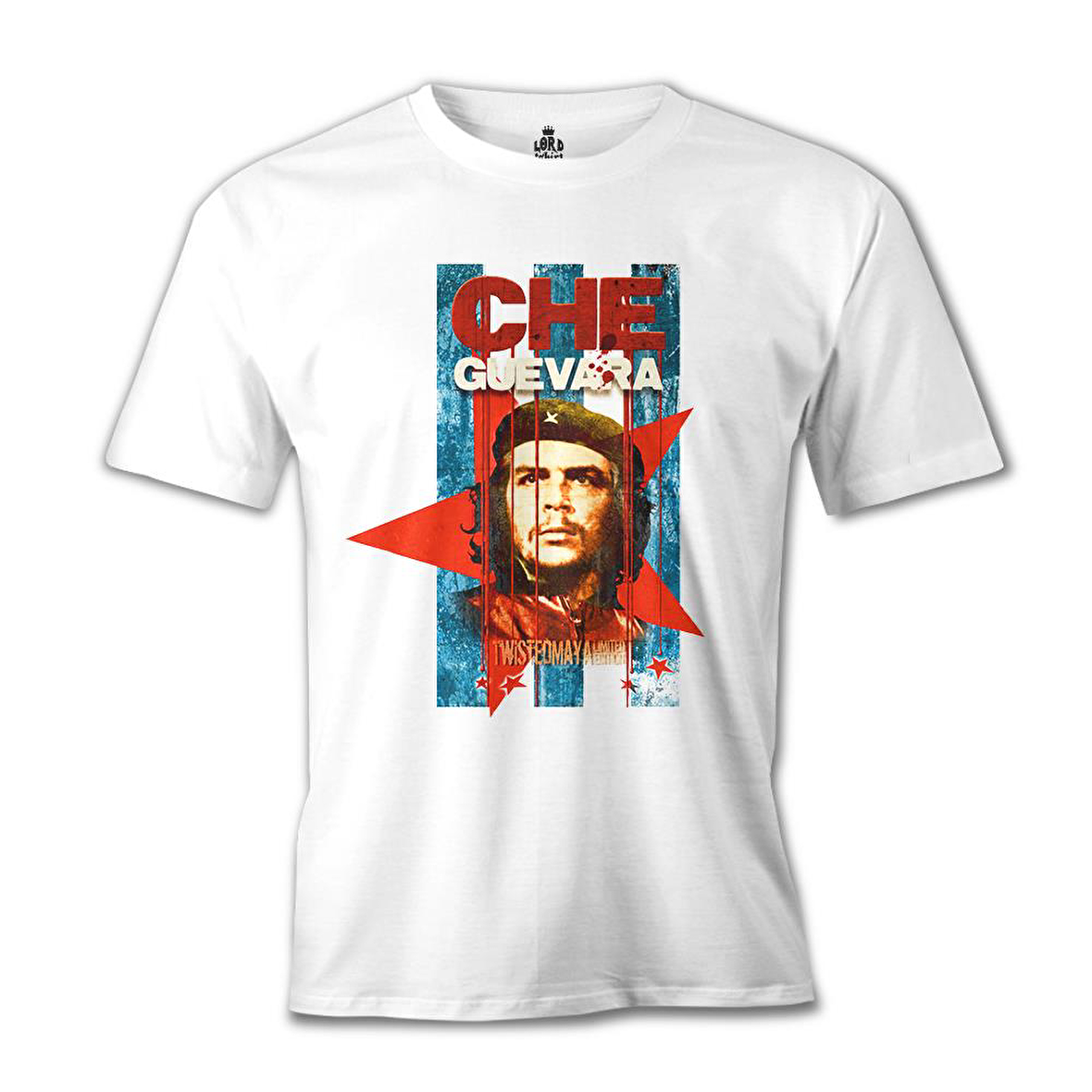 Che Guevara Beyaz Erkek Tshirt