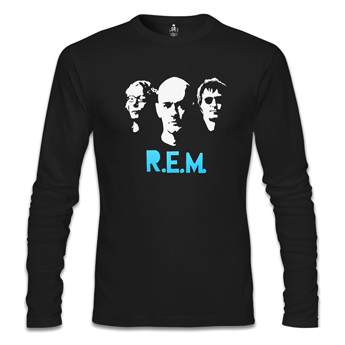 R.E.M Siyah Erkek Sweatshirt