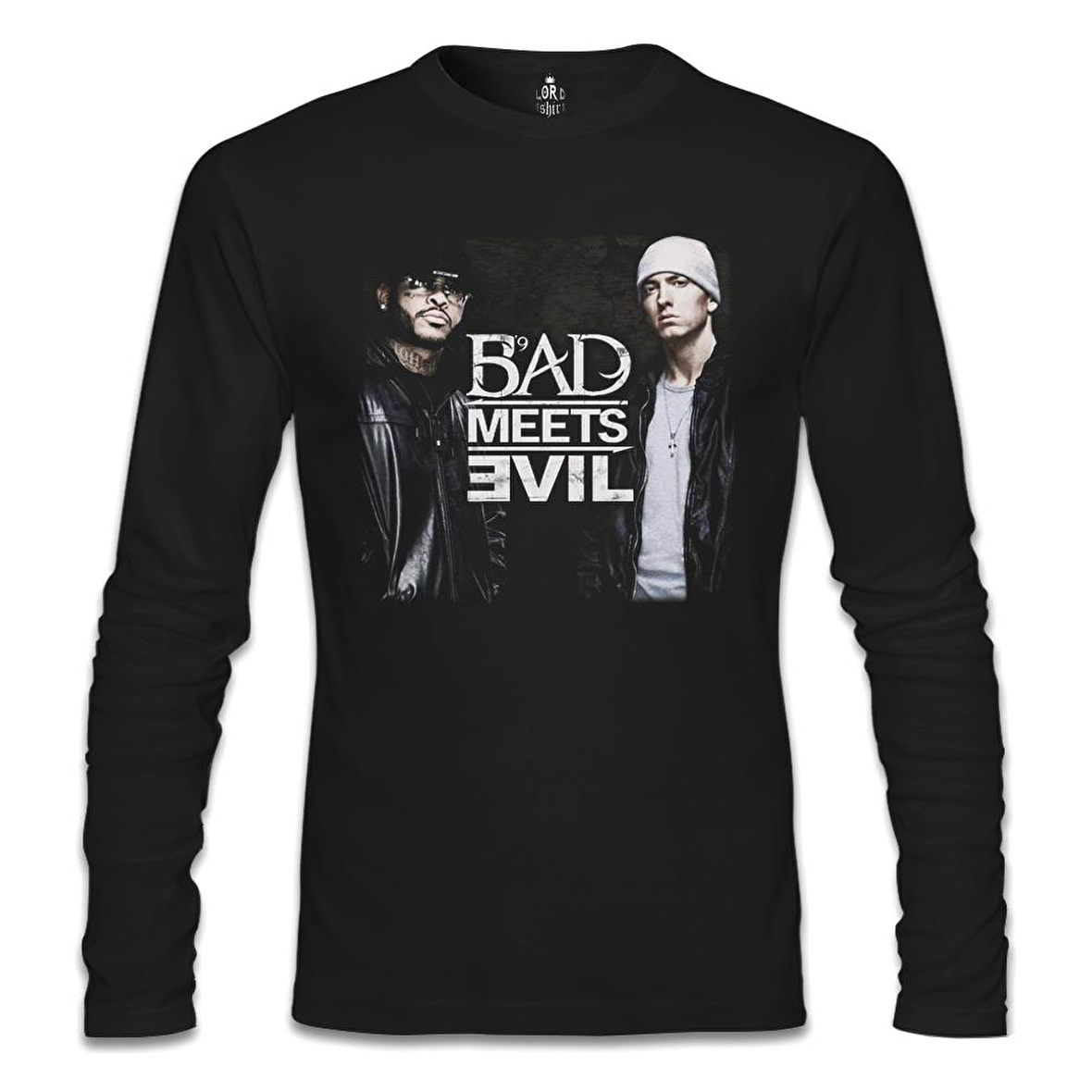 Bad Meets Evil Siyah Erkek Sweatshirt