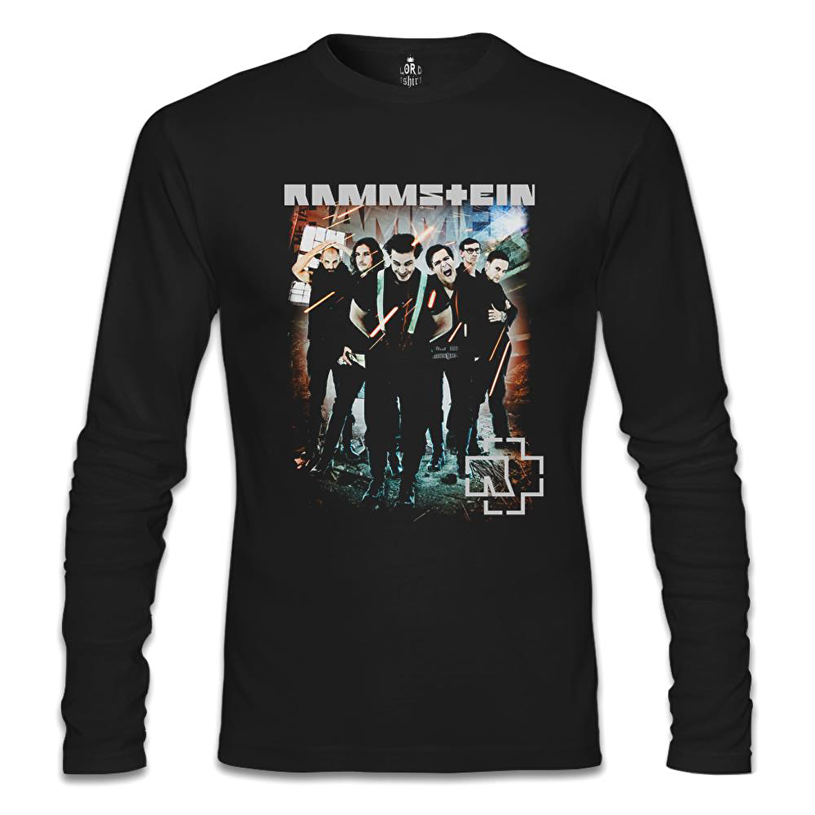 Rammstein - Nicht für Mich  Siyah Erkek Sweatshirt