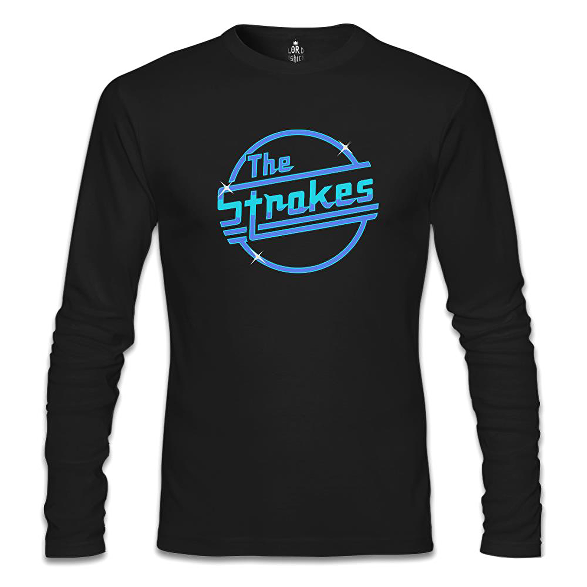 The Strokes - Logo Siyah Erkek Sweatshirt