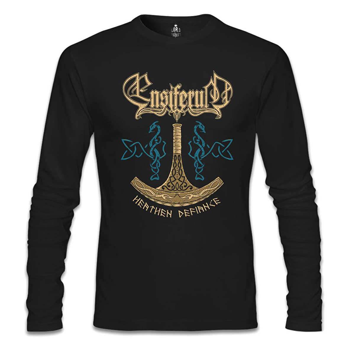 Ensiferum - Heathen Horde Siyah Erkek Sweatshirt