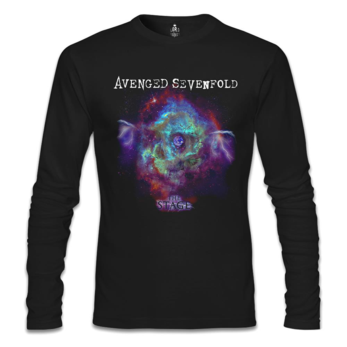 Avenged Sevenfold - Stage Stardust Siyah Erkek Sweatshirt