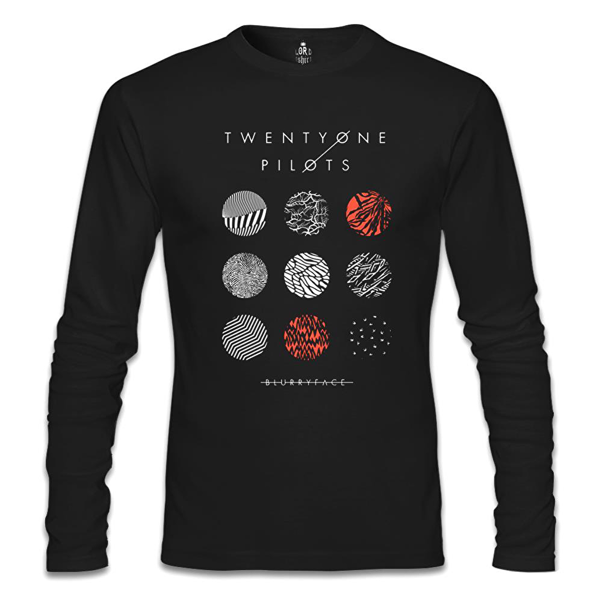 Twenty One Pilots - Blurryface Siyah Erkek Sweatshirt