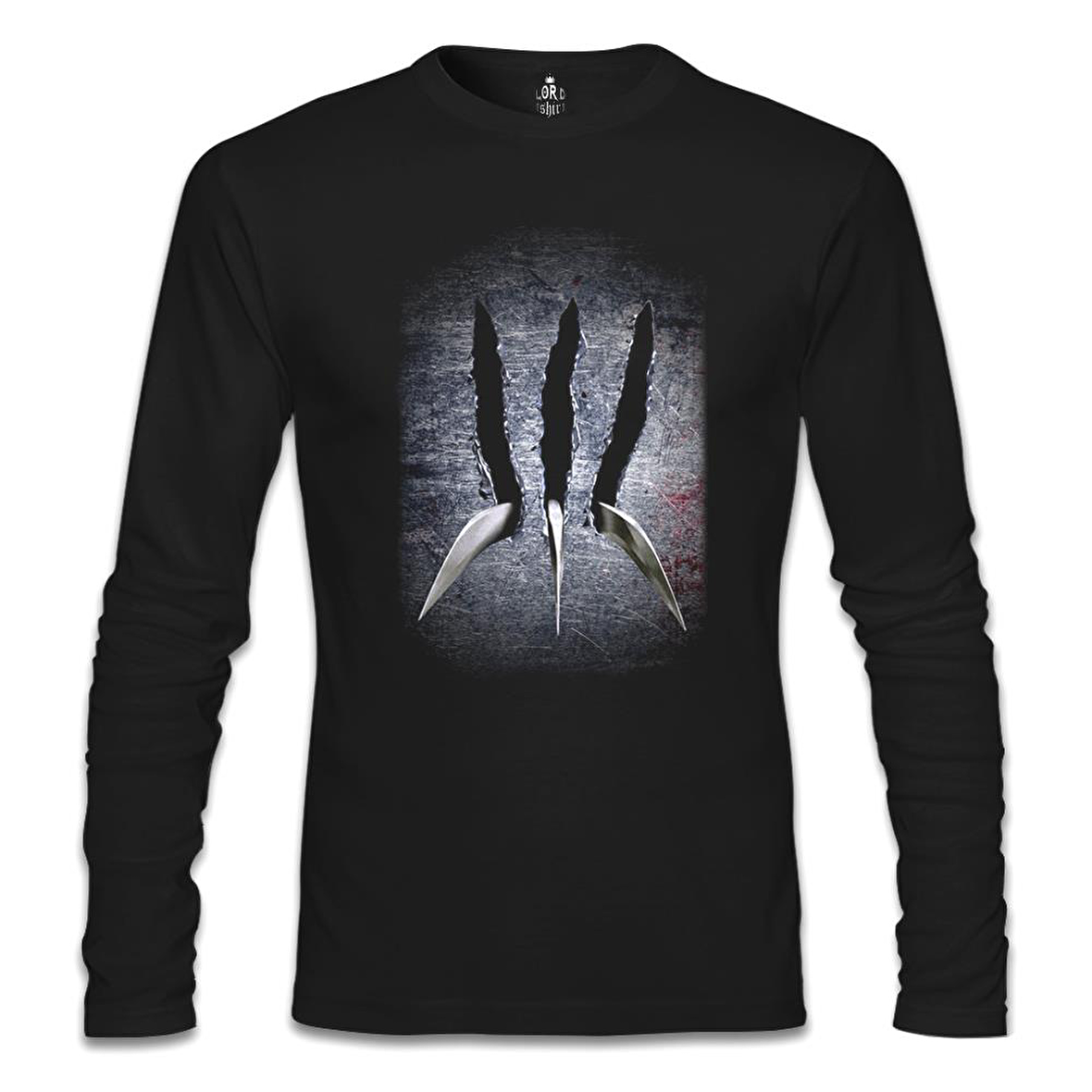 Men Origins Siyah Erkek Sweatshirt