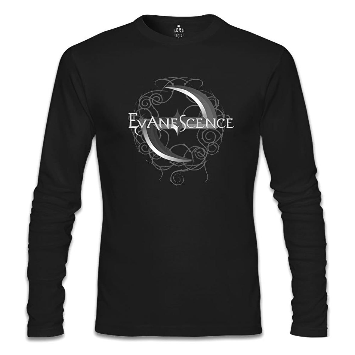 Evanescence - Logo Siyah Erkek Sweatshirt