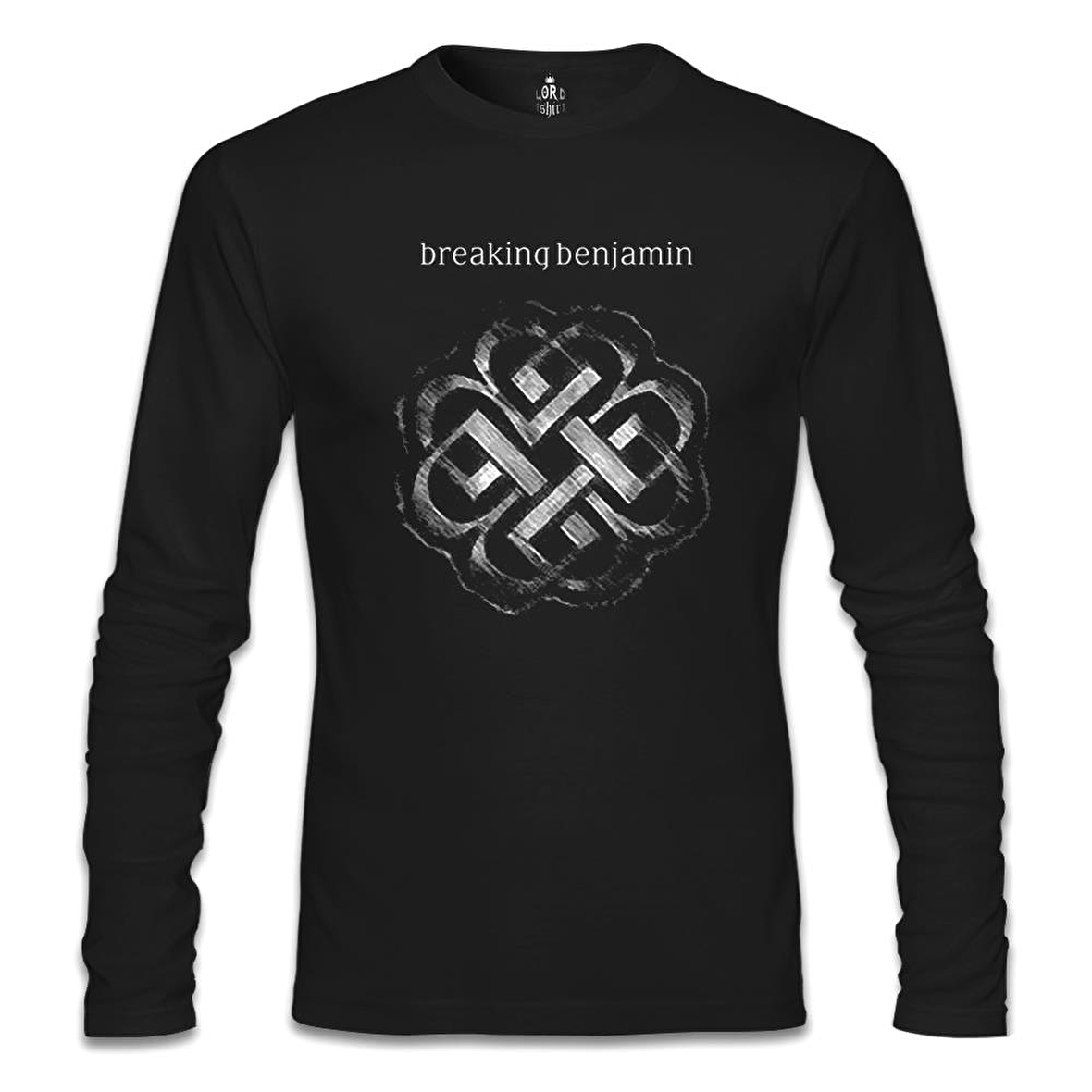 Breaking Benjamin - Logo Siyah Erkek Sweatshirt