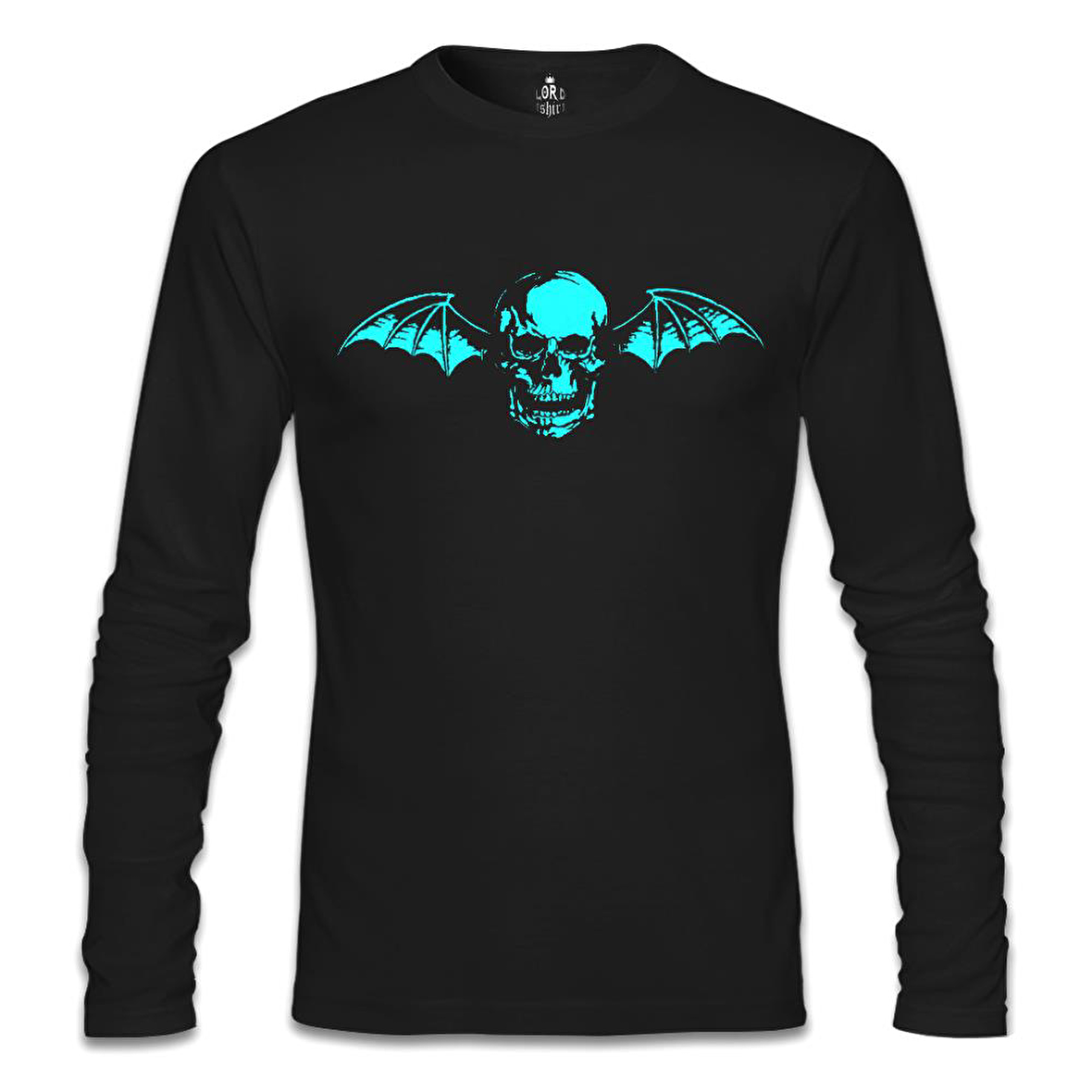 Avenged Sevenfold - Skull Logo Siyah Erkek Sweatshirt
