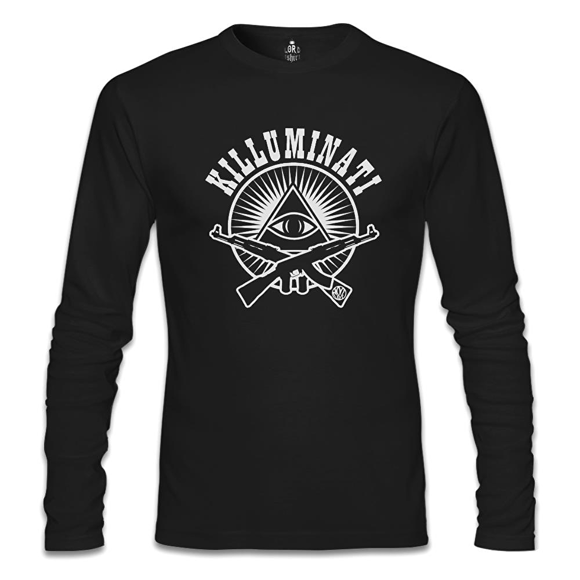 Killuminati Siyah Erkek Sweatshirt