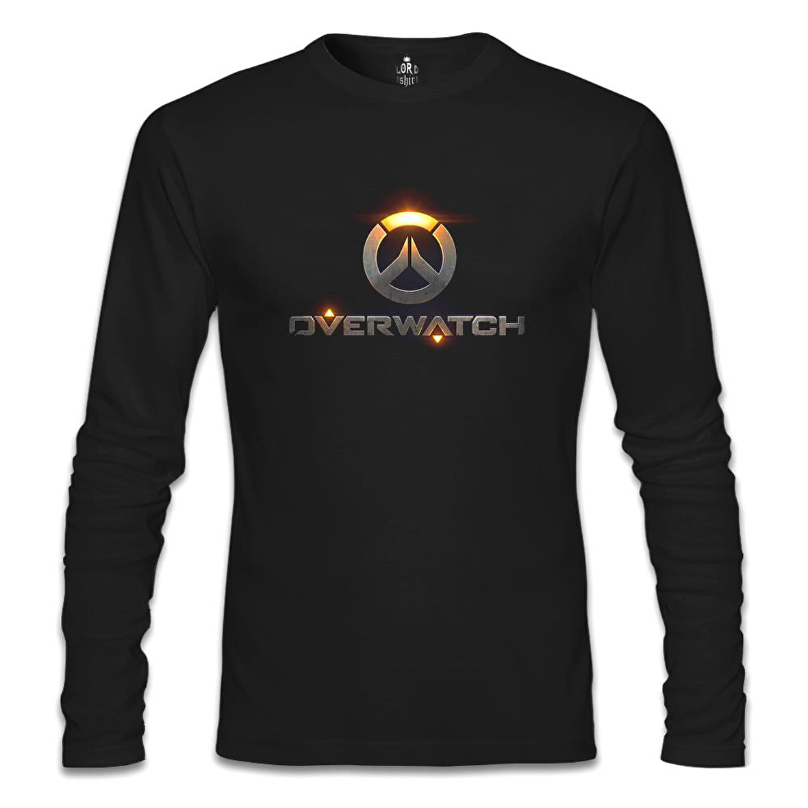 Overwatch - Logo Siyah Erkek Sweatshirt