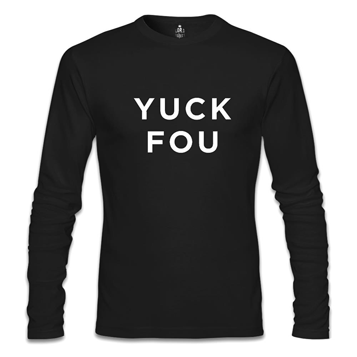Yuck Fou Siyah Erkek Sweatshirt