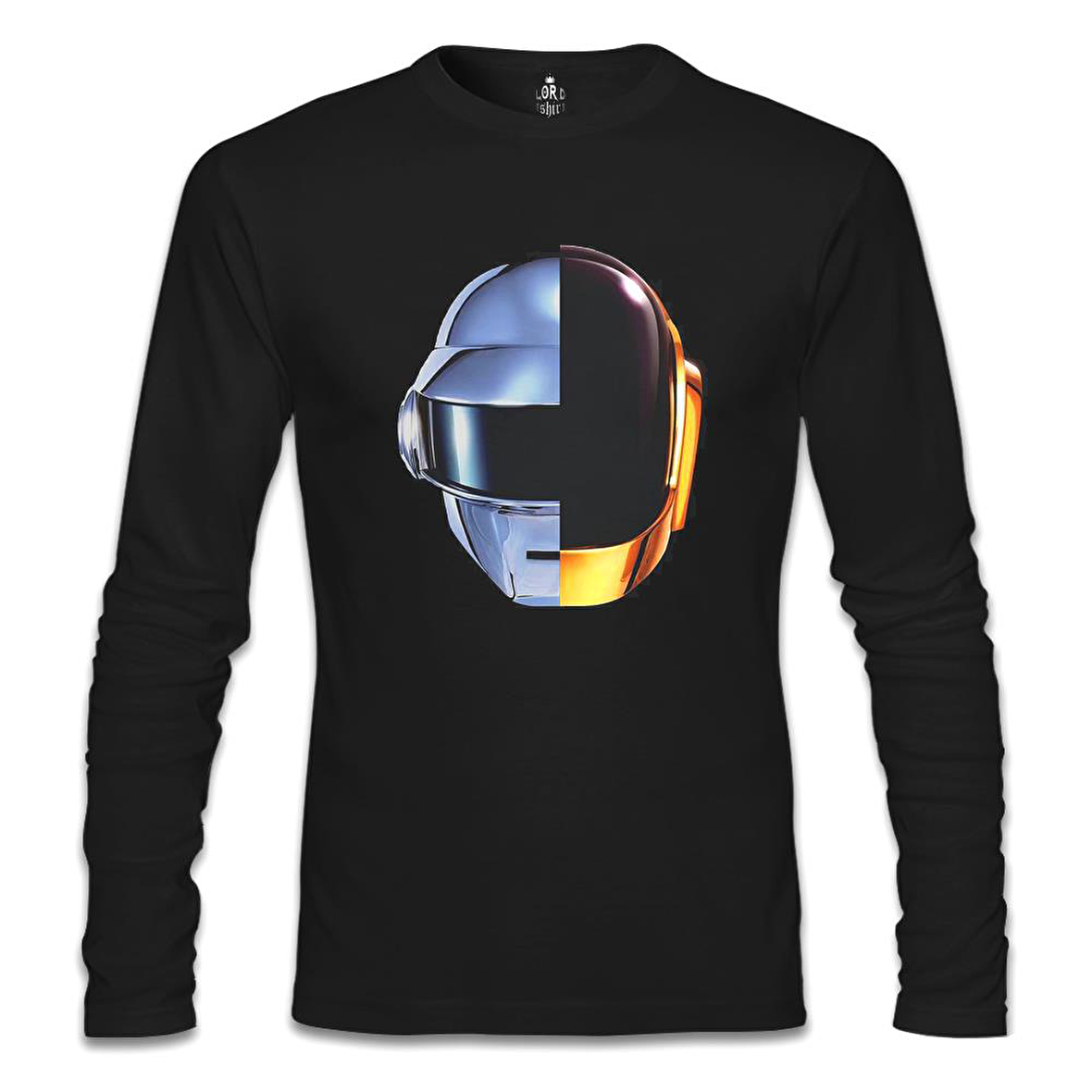Daft Punk - Ram Siyah Erkek Sweatshirt