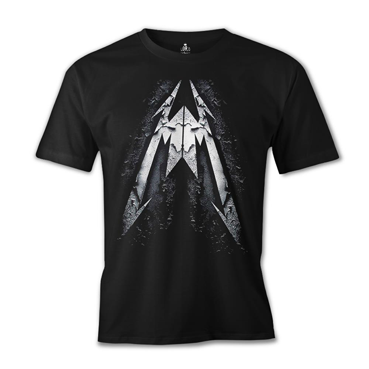 Metallica Logo Siyah Erkek Tshirt