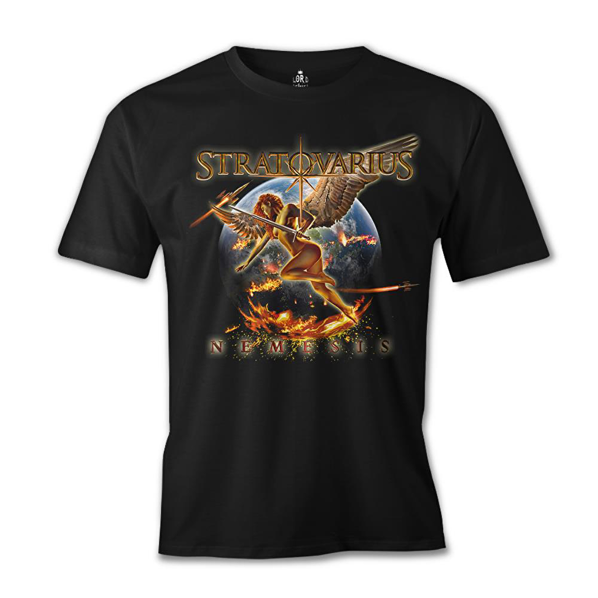 Stratovarius - Nemesis Siyah Erkek Tshirt