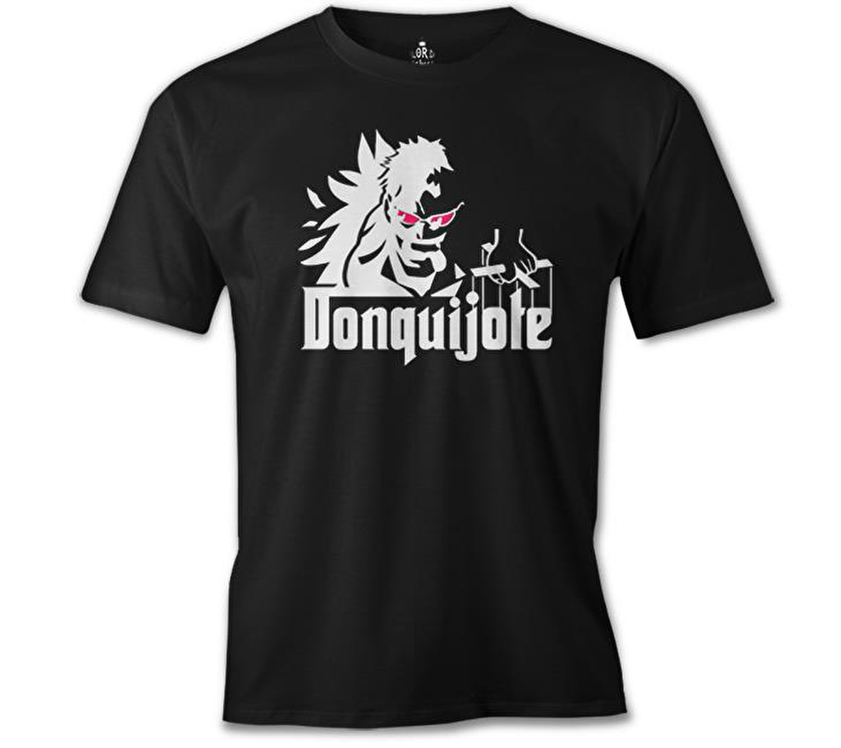 One Piece - Donquijote Siyah Erkek Tshirt
