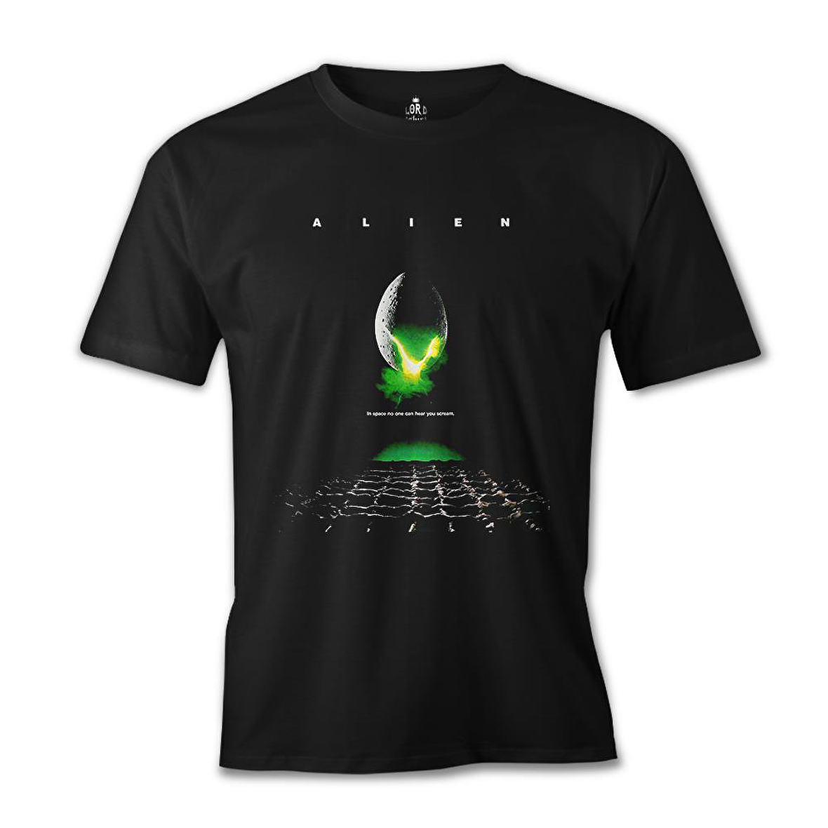 Alien - Scream Siyah Erkek Tshirt