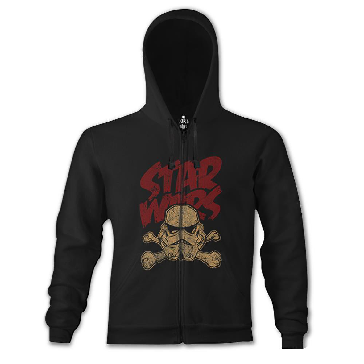 Star Wars - Stormtrooper Siyah Erkek Kapşonlu