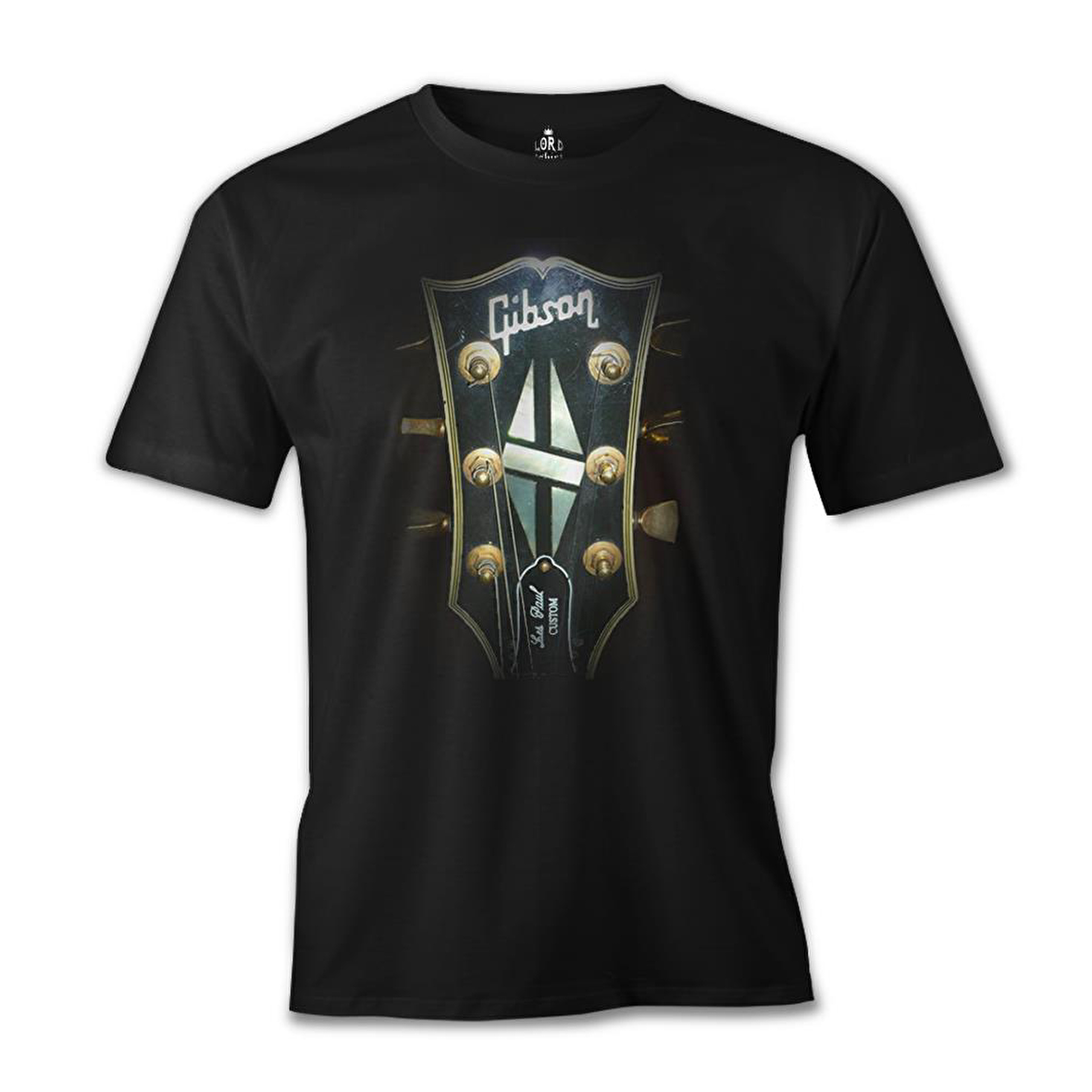 Gitar - Gibson 2 Siyah Erkek Tshirt