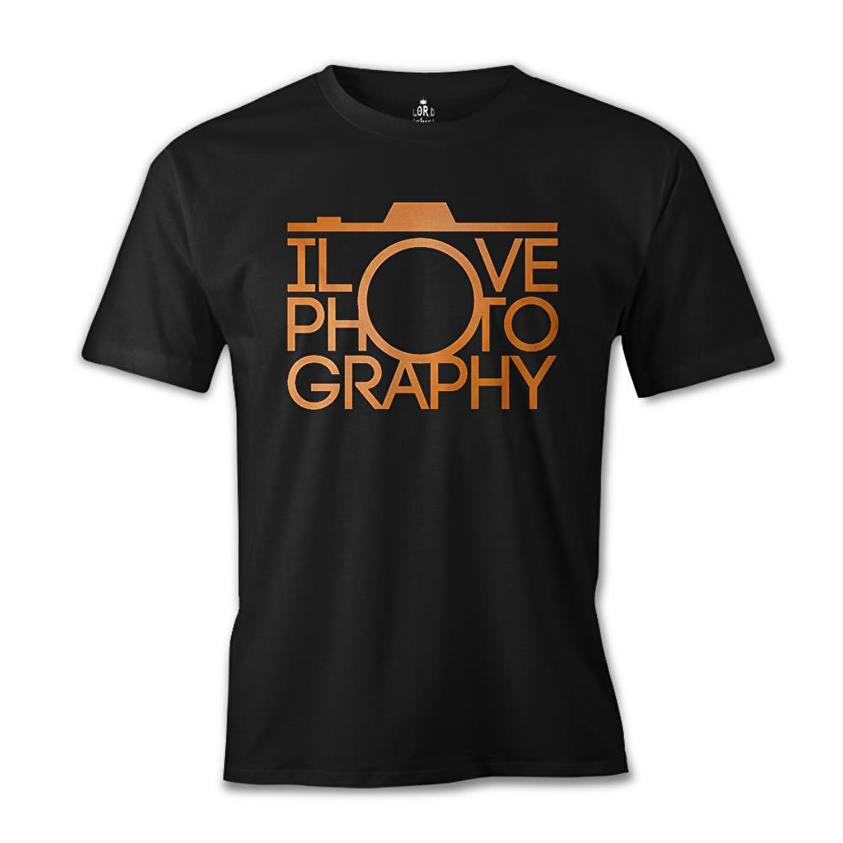 lOvePhOto Siyah Erkek Tshirt
