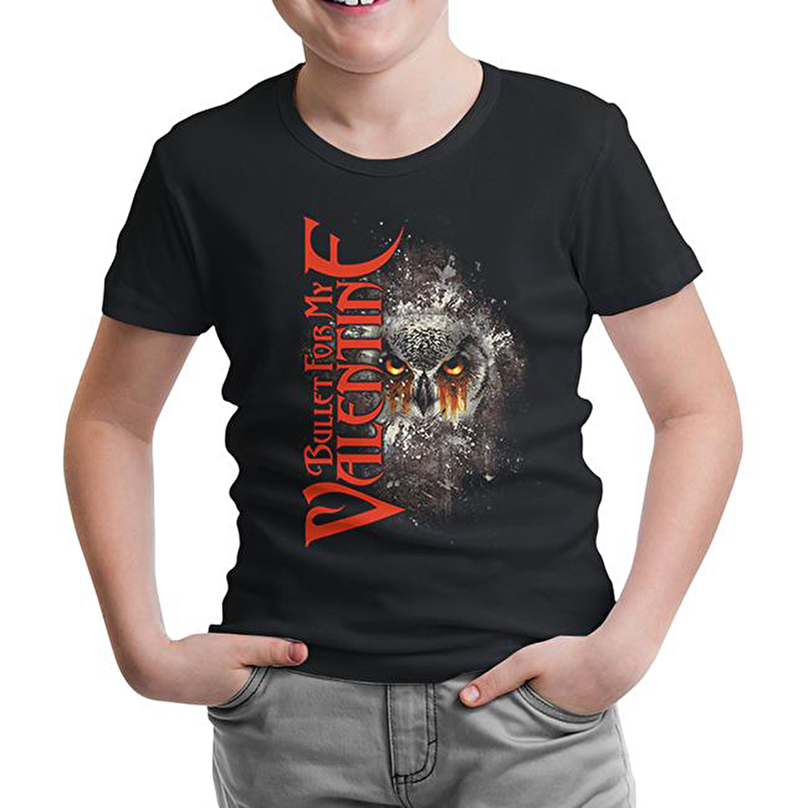 Bullet for my Valentine Siyah Çocuk Tshirt