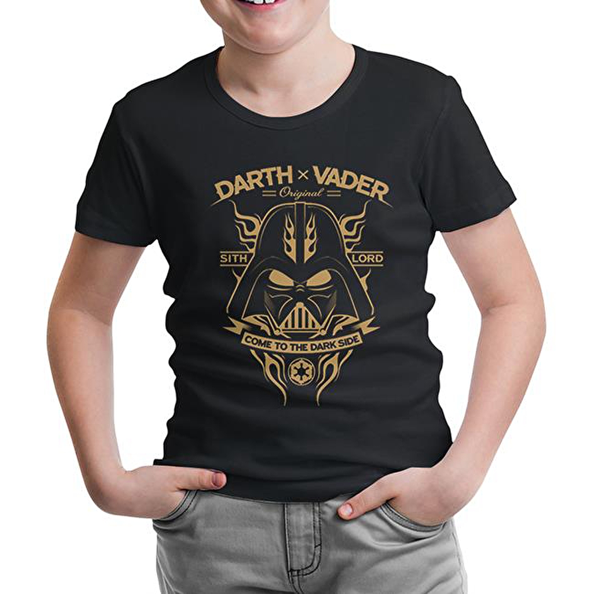 Darth Vader Siyah Çocuk Tshirt