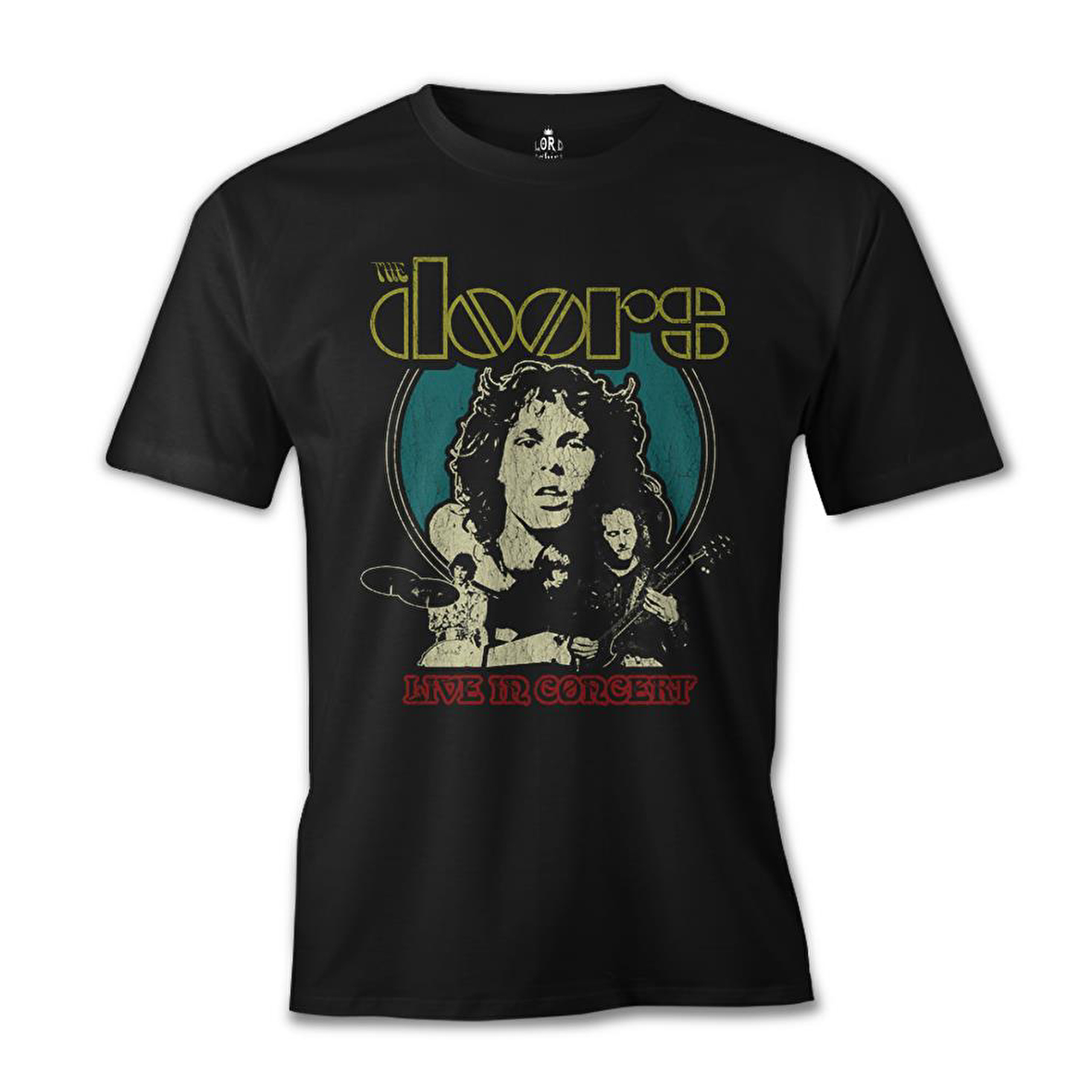 The Doors Siyah Erkek Tshirt