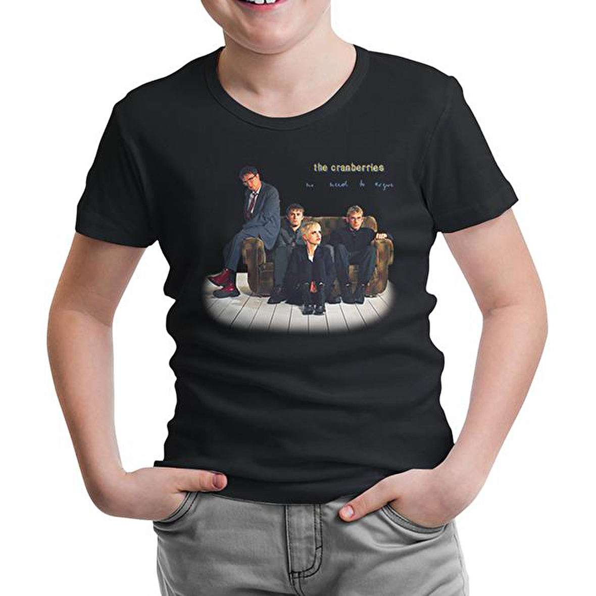 The Cranberries Siyah Çocuk Tshirt