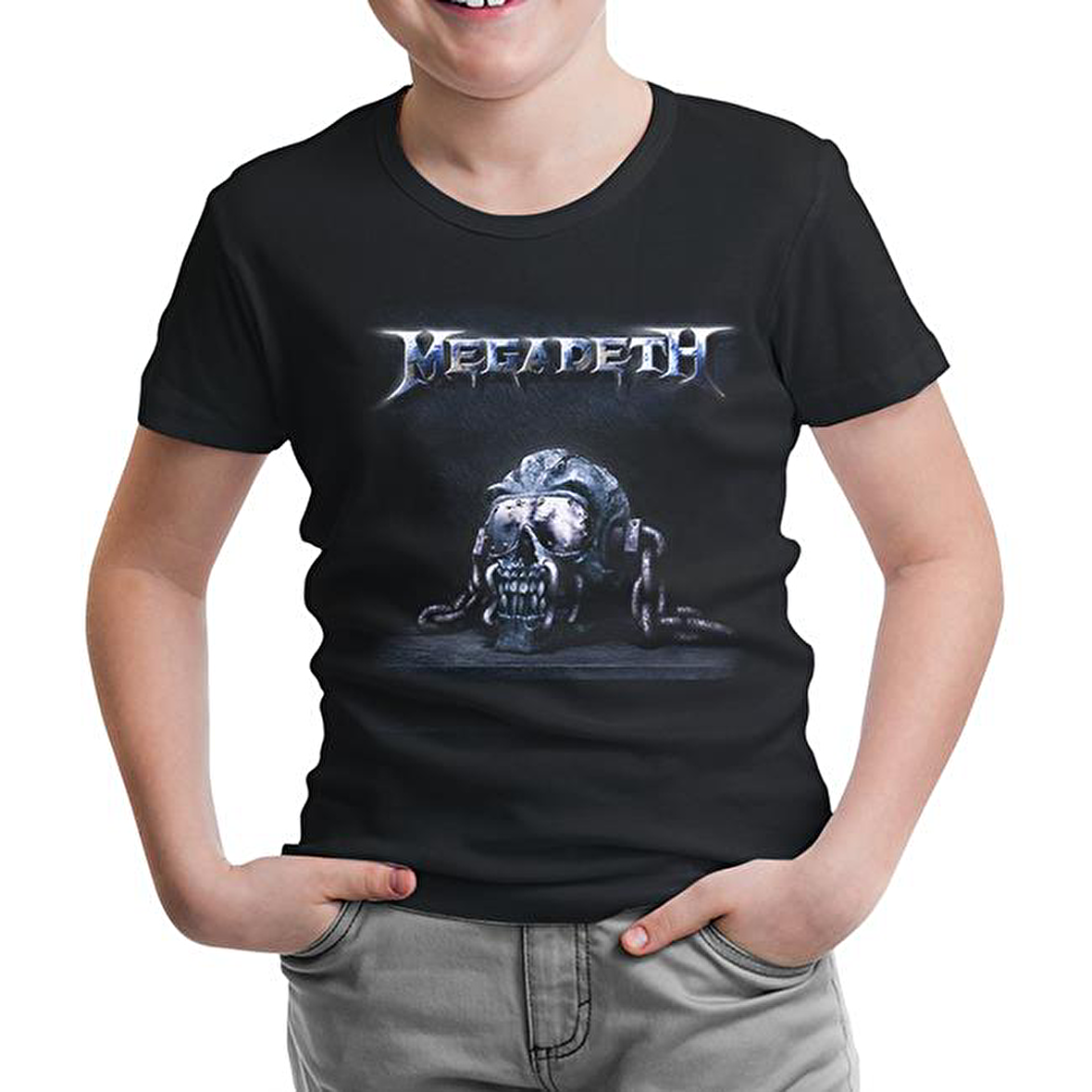 Megadeth - Vic 1 Siyah Çocuk Tshirt