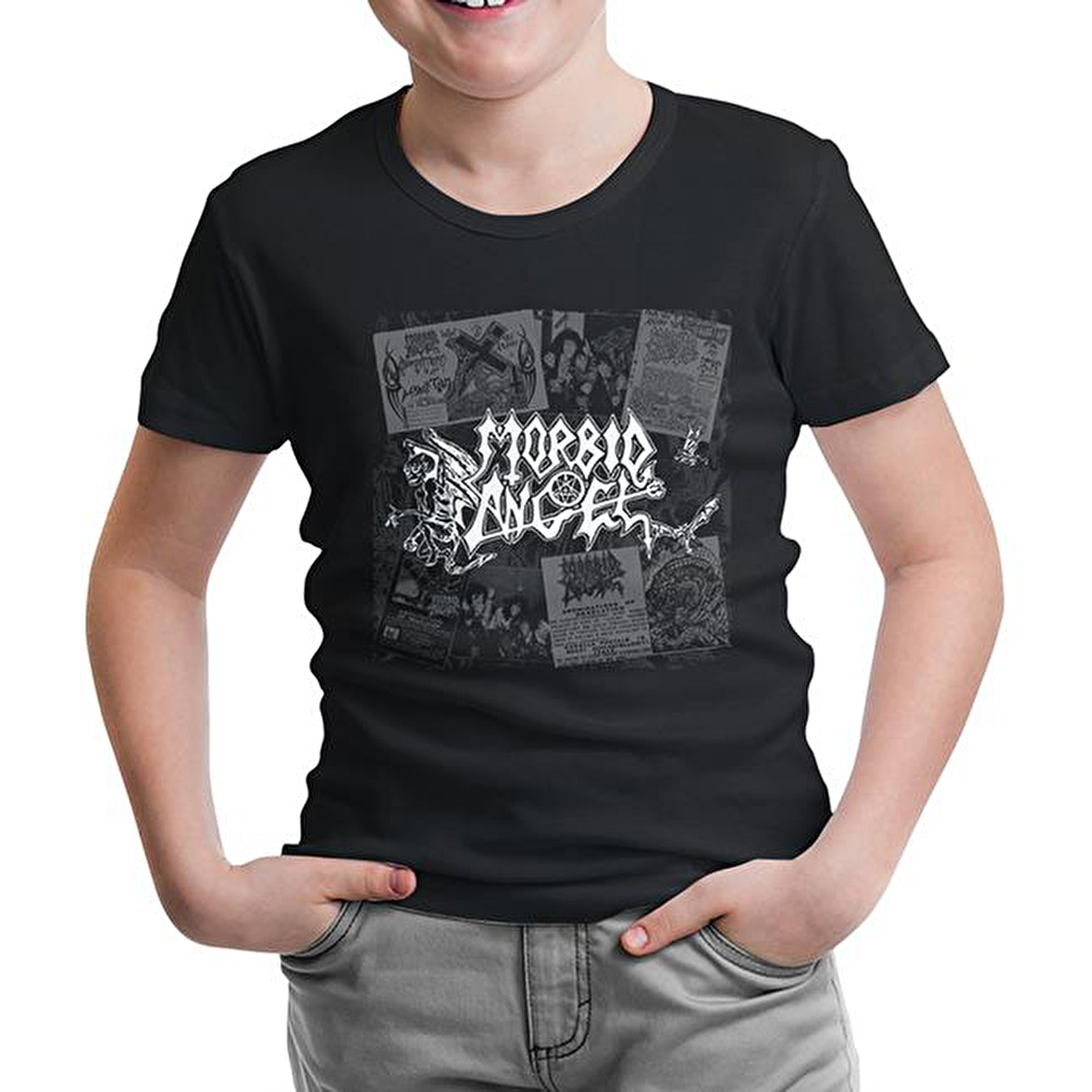 Morbid Angel - Logo Siyah Çocuk Tshirt