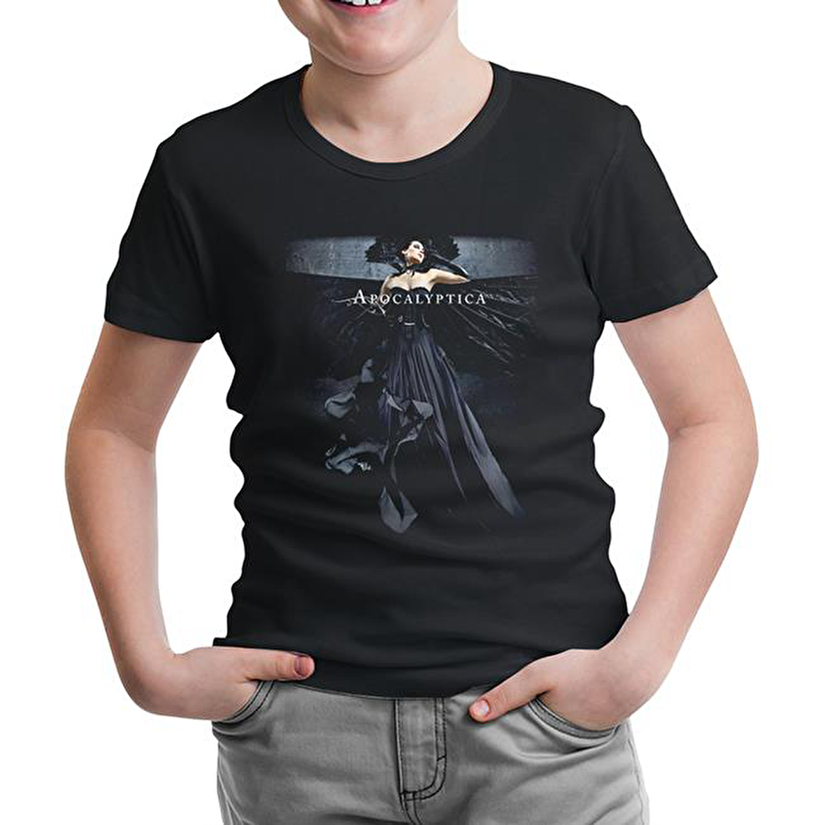 Apocalyptica - Symphony Siyah Çocuk Tshirt