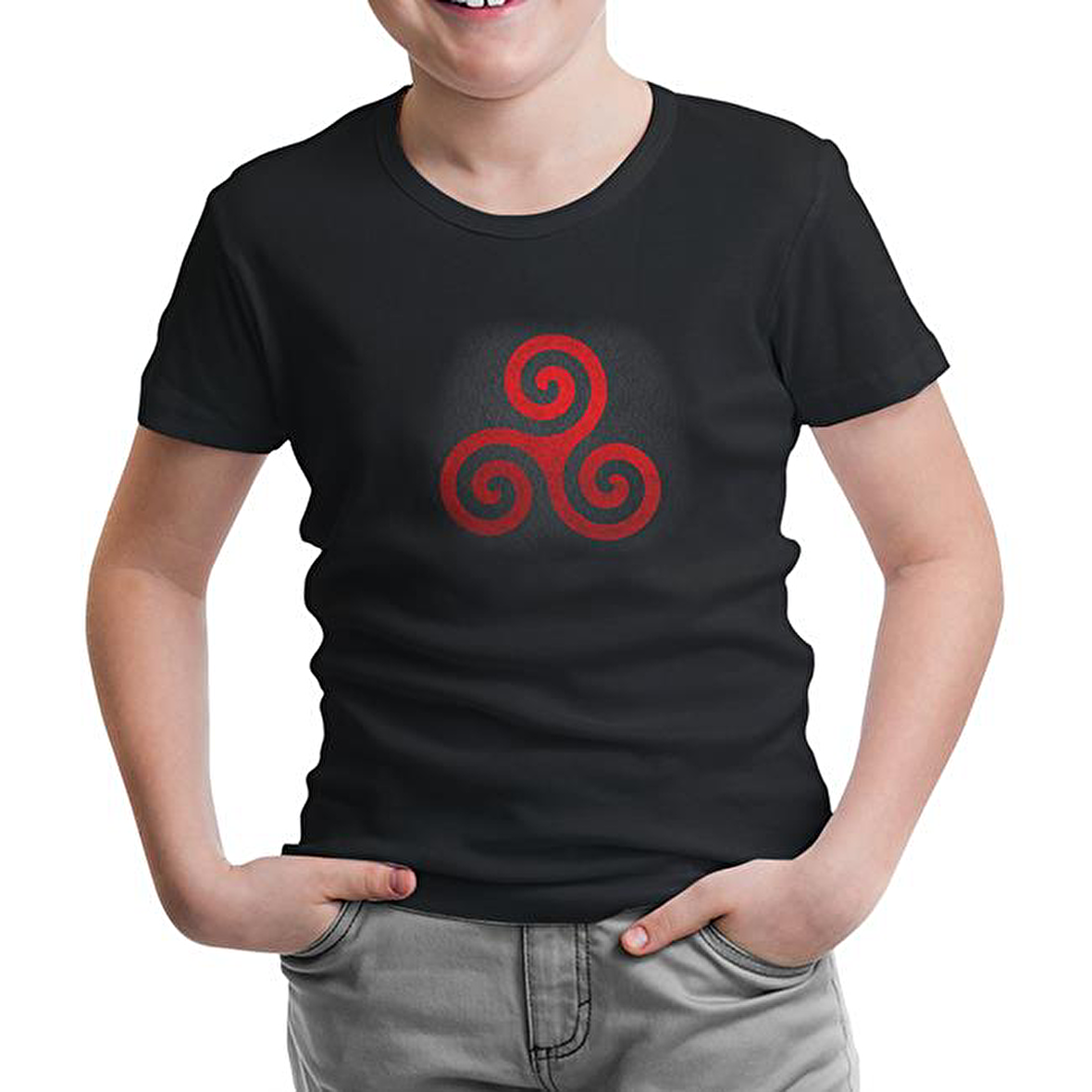 Teen Wolf - Logo Siyah Çocuk Tshirt