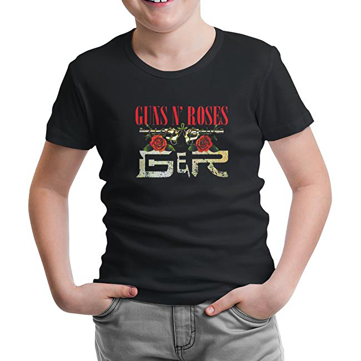 Guns N' Roses Siyah Çocuk Tshirt