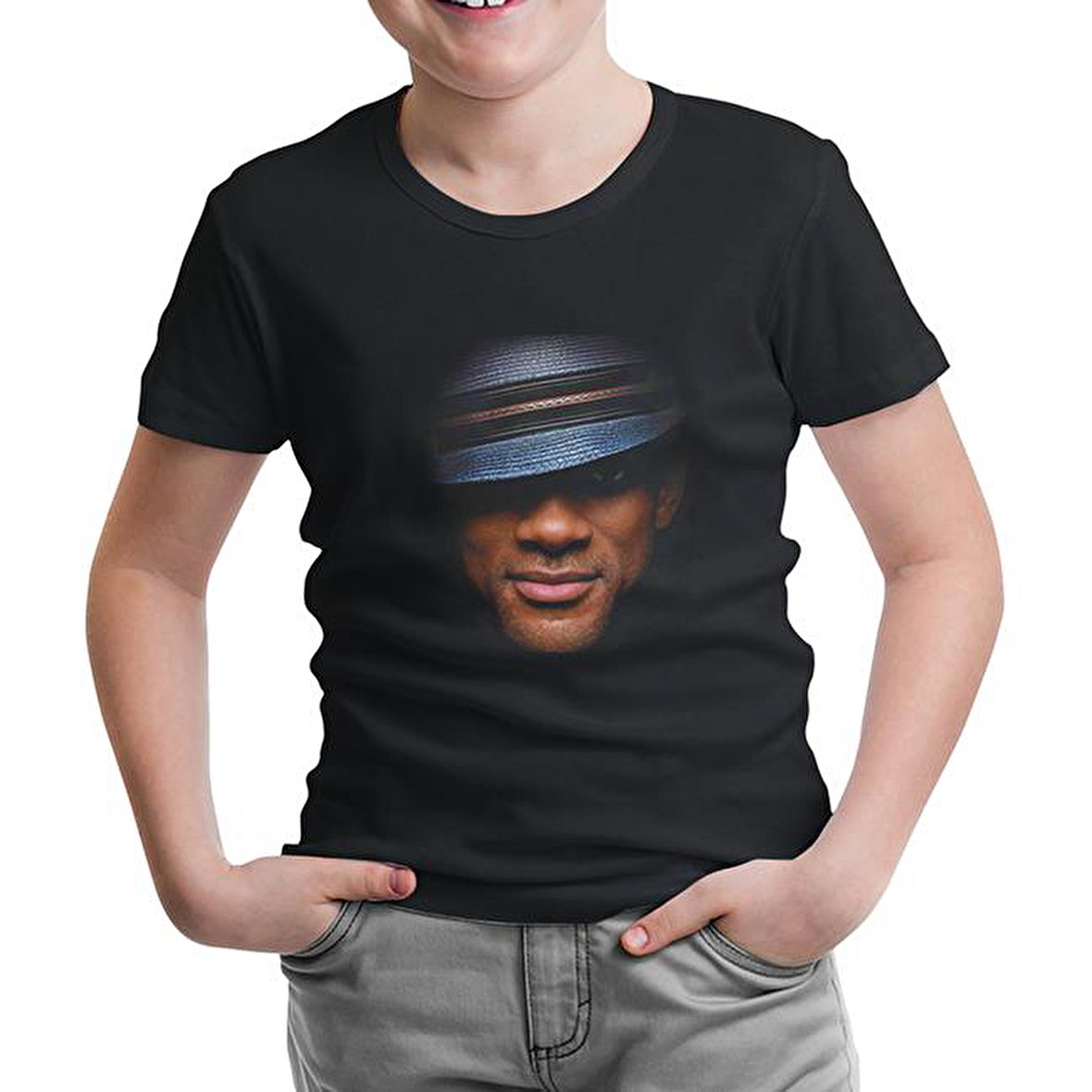 Will Smith Siyah Çocuk Tshirt