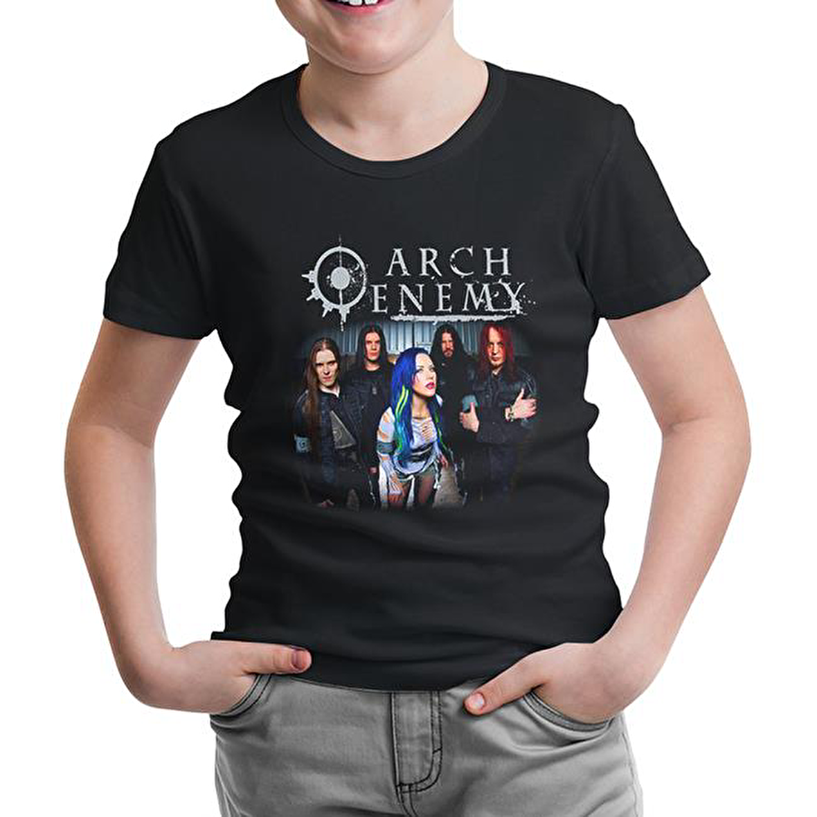 Arch Enemy - Group Siyah Çocuk Tshirt
