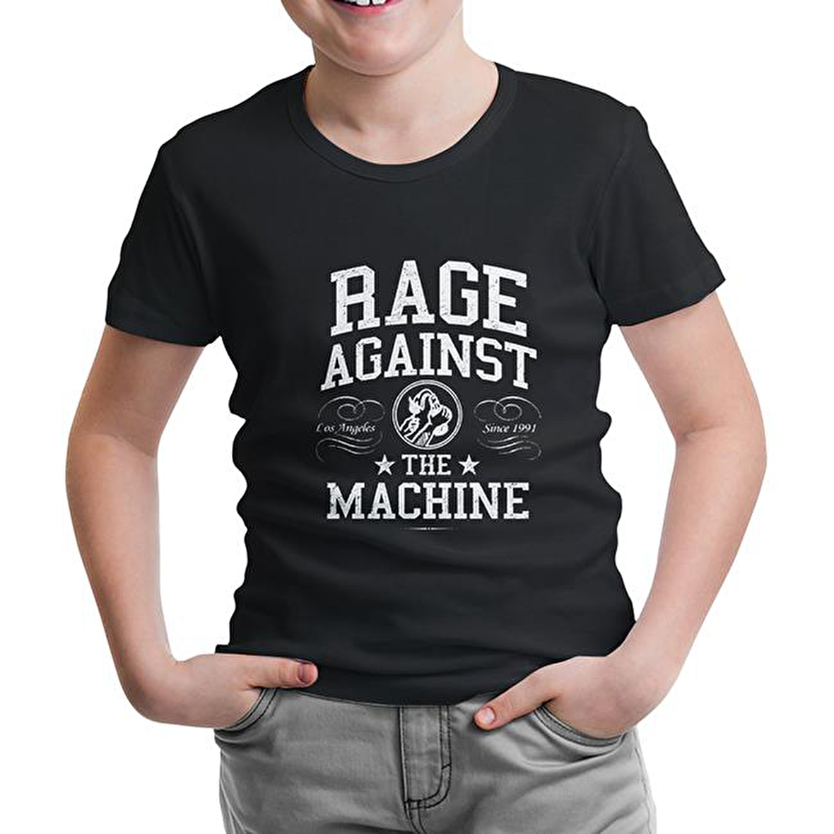 Rage Against the Machine Siyah Çocuk Tshirt