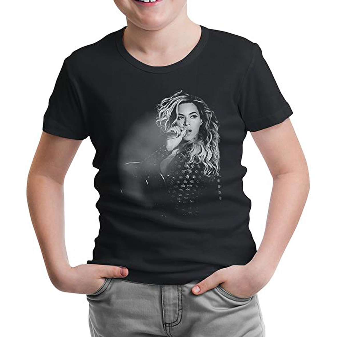 Beyonce - Dream Siyah Çocuk Tshirt