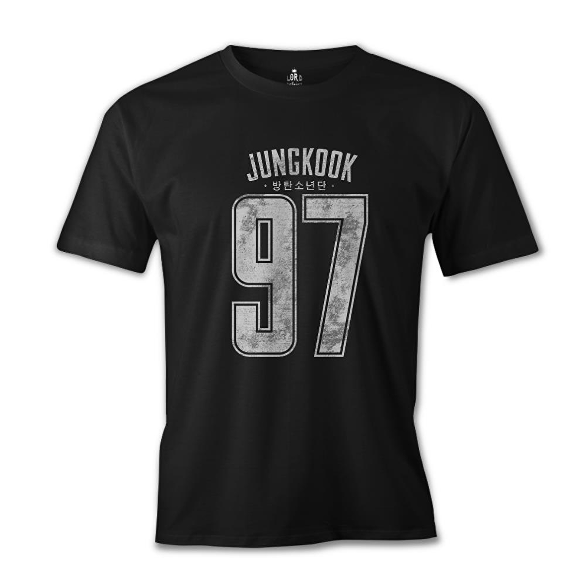 BTS -  Jungkook 97 Siyah Erkek Tshirt