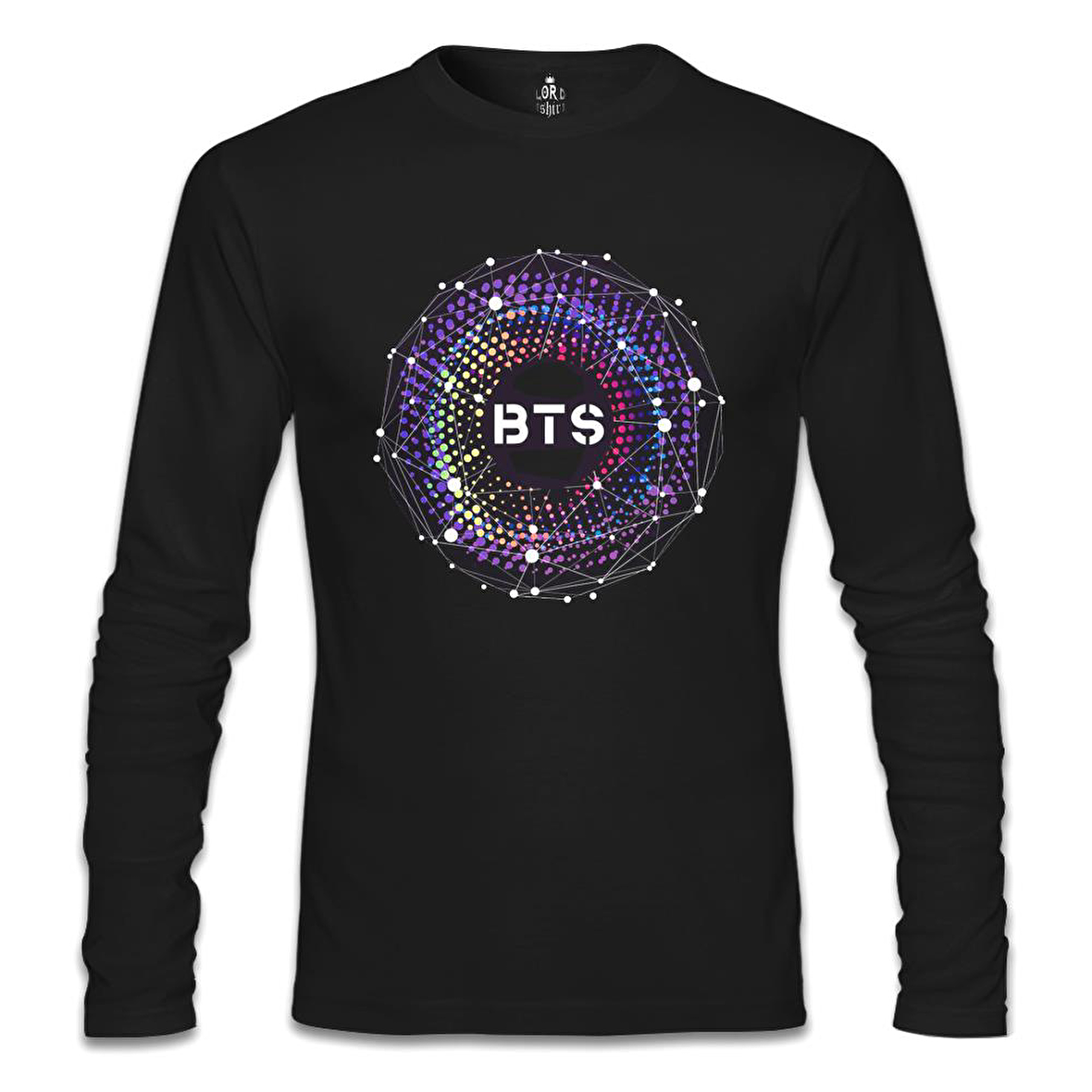 BTS -  4th Siyah Erkek Sweatshirt