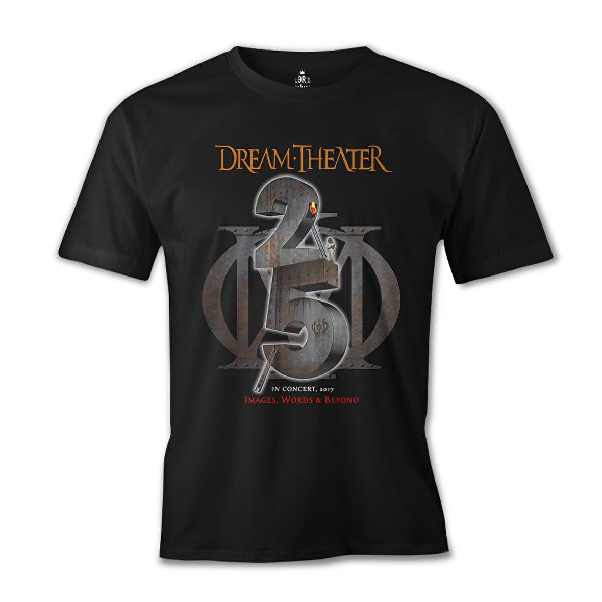 Dream Theater - In Concert 2017 Siyah Erkek Tshirt
