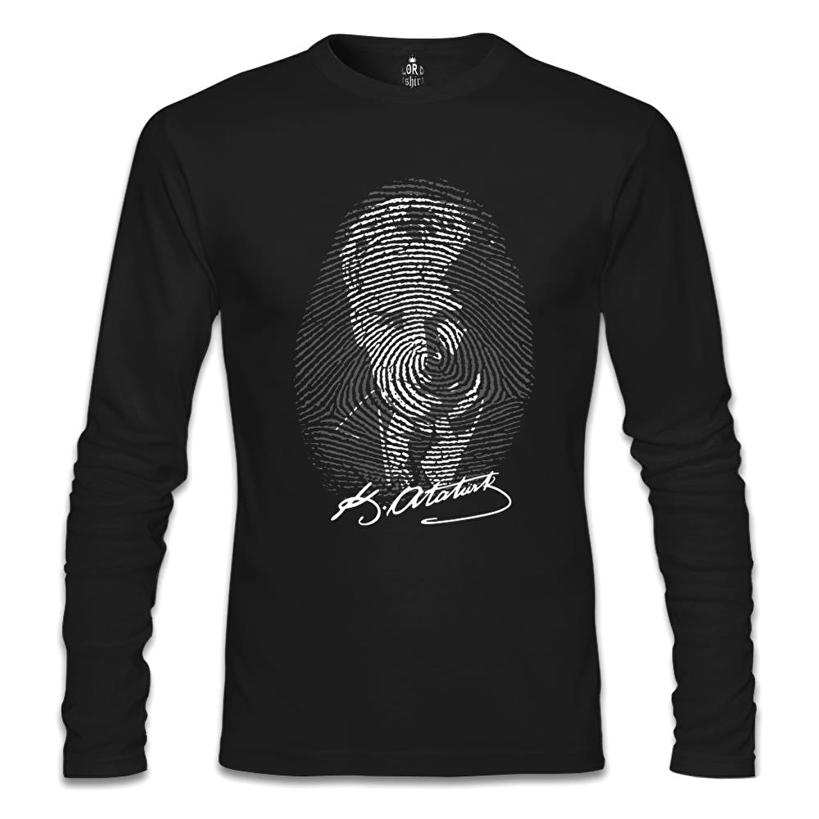 DNA'mızda Var - Atatürk Siyah Erkek Sweatshirt