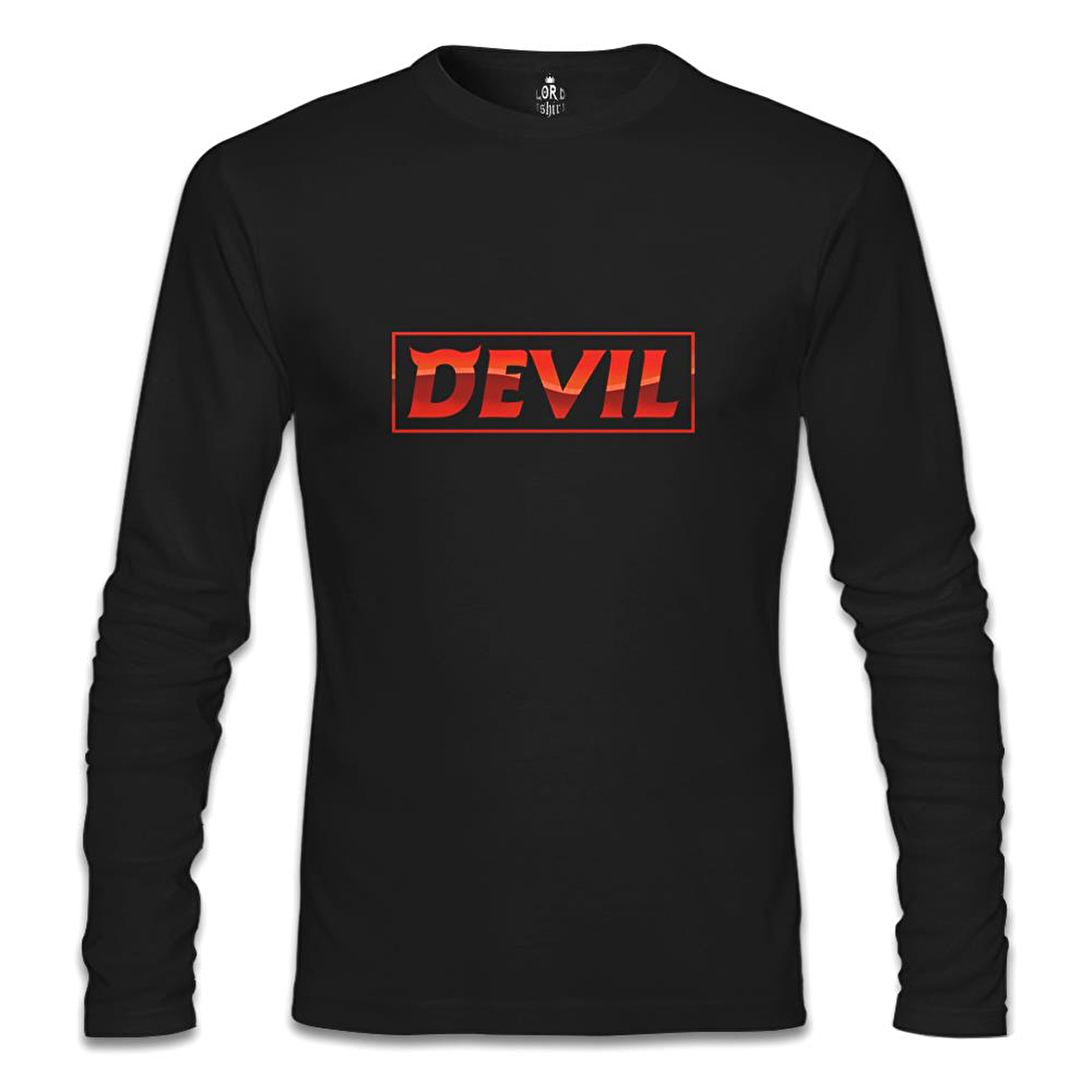 Super Junior - Devil Siyah Erkek Sweatshirt