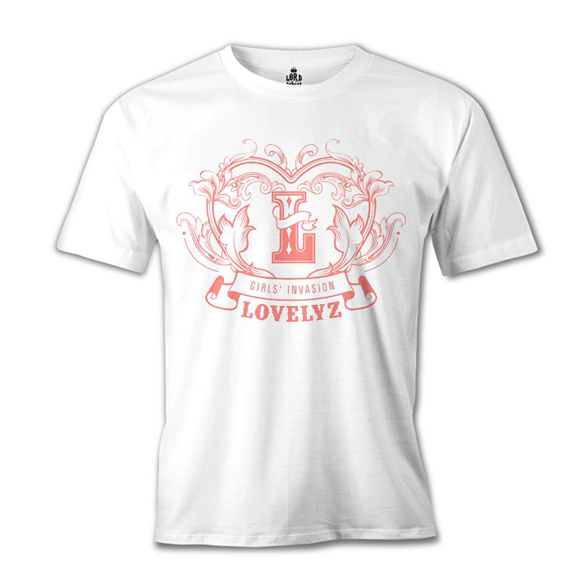 Lovelyz - Invasion Beyaz Erkek Tshirt