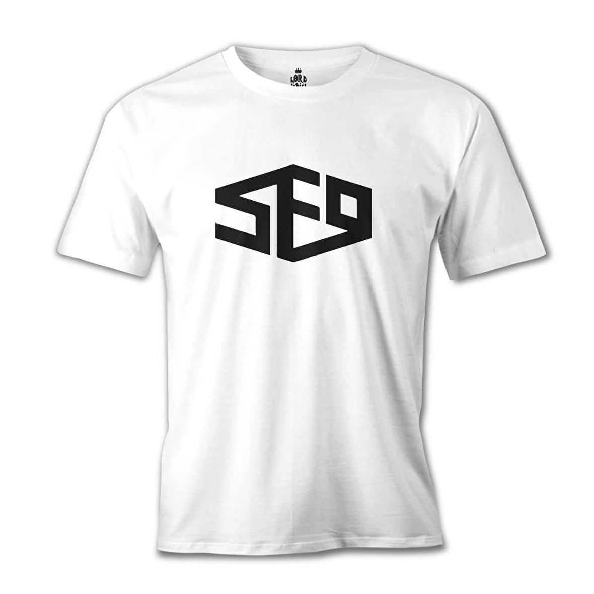 SF9 - Logo Beyaz Erkek Tshirt