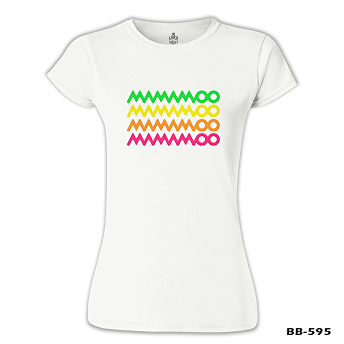 Mamamoo - Logo Moosical Beyaz Bayan Tshirt