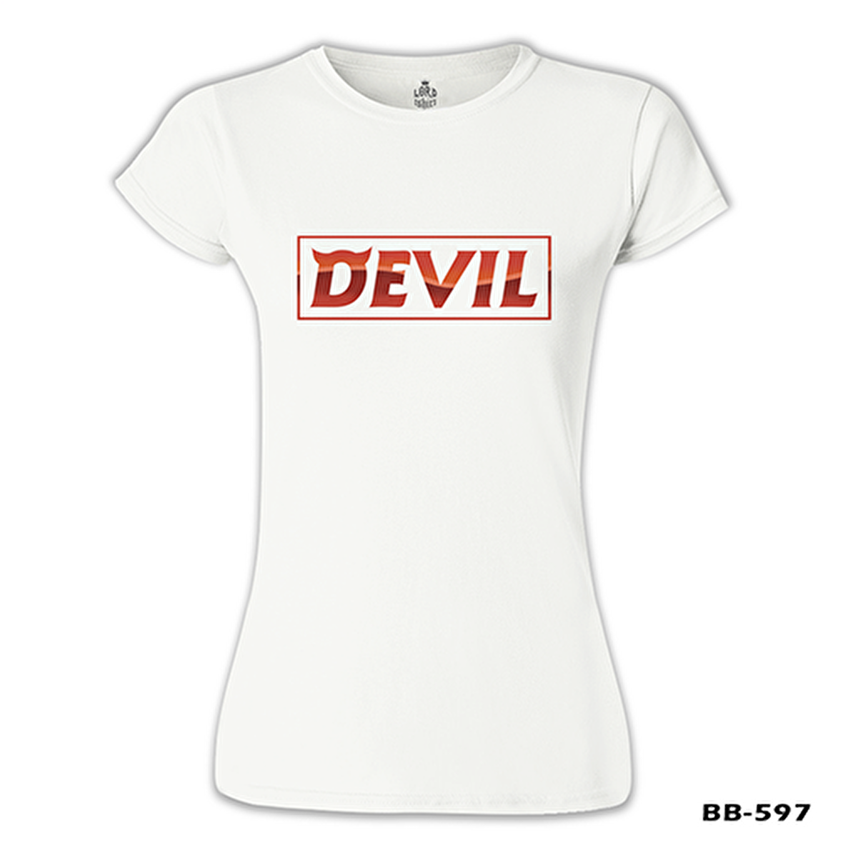 Super Junior - Devil Beyaz Bayan Tshirt